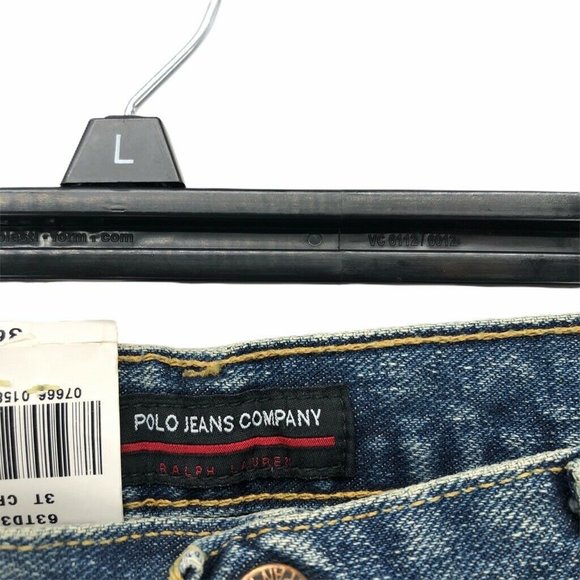 Polo Ralph Lauren Mens Straight Jeans Blue Size 36 - Picture 7 of 10